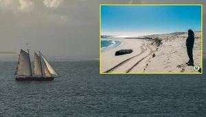 Zatonął 136 lat temu. Wiatr i morskie fale odkryły wrak statku