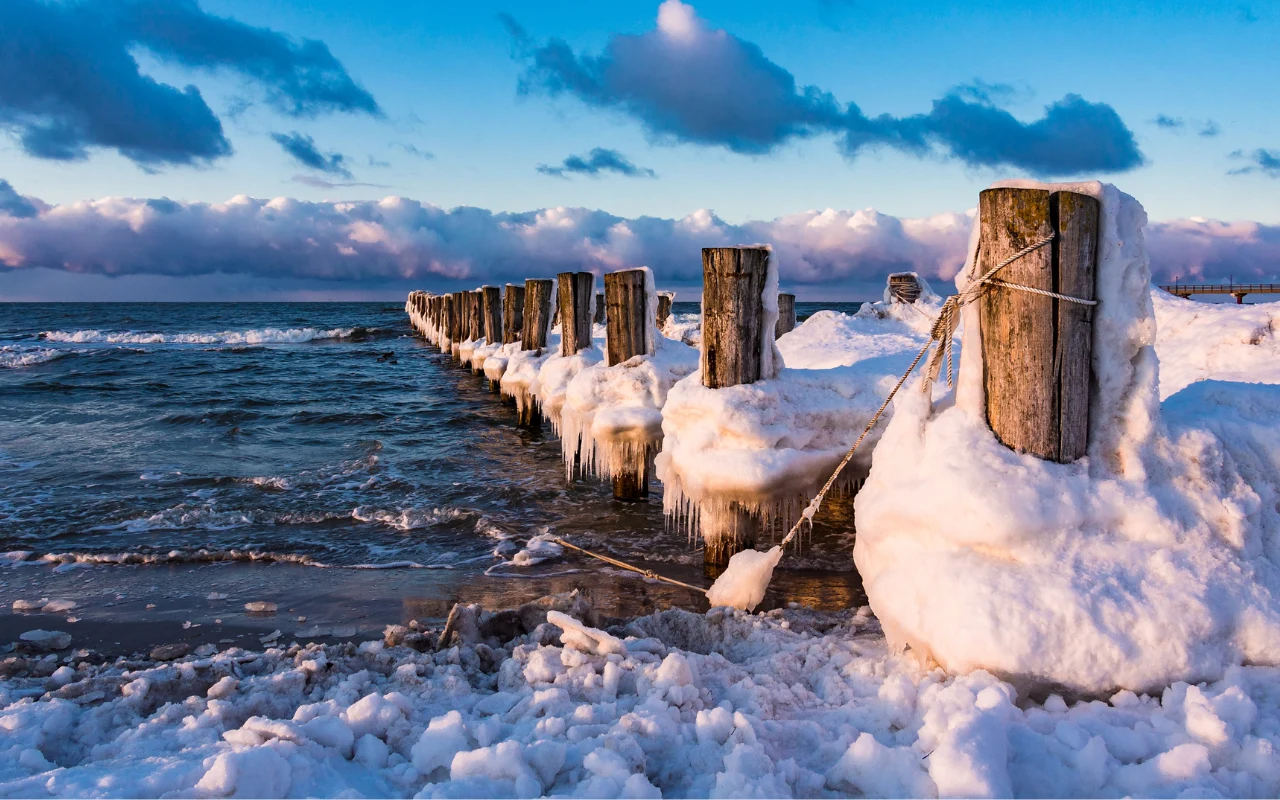 Bałtyk zimą zachwyca