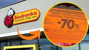 Promocja dnia w Biedronce: odzież i domowe tekstylia nawet 70% taniej