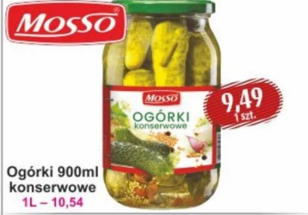 Консервовані огірки Mosso