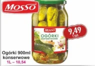 Консервовані огірки Mosso