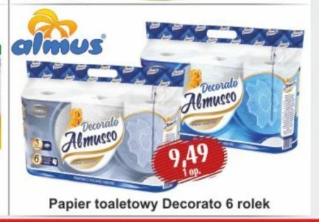 Туалетний папір Decorato