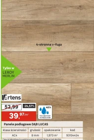 Panele podłogowe Artens