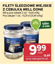 Filety śledziowe Well done