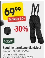 Spodnie termiczne Kayoba