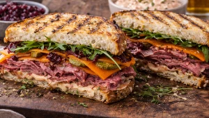 Kanapka z pastrami według Mateusza Gesslera, czyli nowojorsko-paryski dialog kulinarny