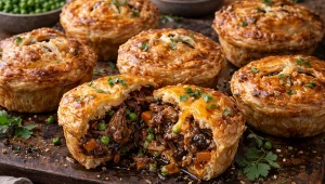 Francuskie babeczki z ogonami wołowymi, czyli kulinarny luksus z "piątej ćwiartki"