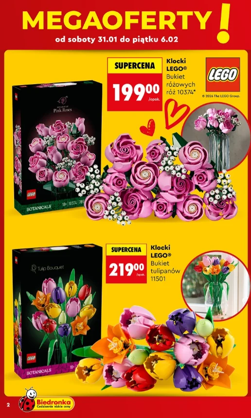 LEGO w promocji. Bukiety, które nie więdną LEGO w promocji. Bukiety, które nie więdną