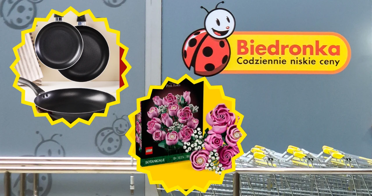 LEGO i patelnie hitem Biedronki. Klienci ruszyli do sklepów LEGO i patelnie hitem Biedronki. Klienci ruszyli do sklepów