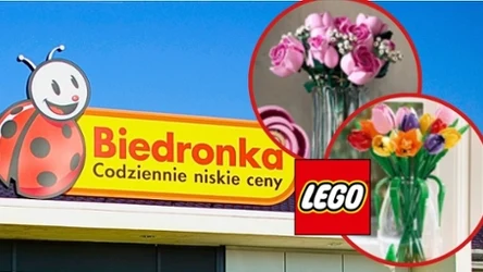 Dziewczyny będą zachwycone! LEGO kwiaty trafiły do Biedronki