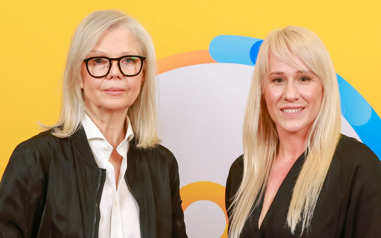 Katarzyna Butowtt i Anna Antosik w "halo tu polsat"