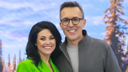 Kasia Cichopek i Maciej Kurzajewski w "halo tu polsat"