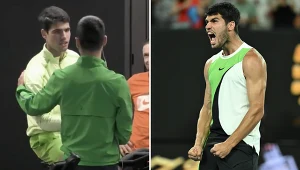 Novak Djoković pogratulować Carlosowi Alcarazowi awansu do finału Australian Open