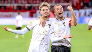 Adrian Przyborek i Kamil Grosicki