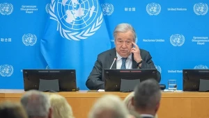 Sekretarz generalny ONZ Antonio Guterres przedstawia priorytety organizacji na 2026 rok