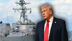 Potężna armada zmierza w kierunku Iranu, Donald Trump komentuje
