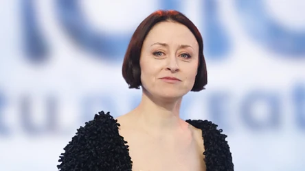 Natalia Przybysz w studiu "halo tu polsat"