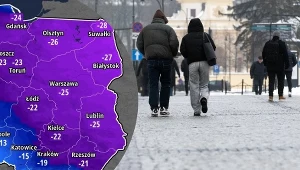 Prognoza pogody. Siarczysty mróz w Polsce, nawet do minus 28 st. C