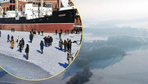 Ekstremalny mróz opanował Polskę. Zaskakujące sceny w Gdańsku - zamarzła Motława