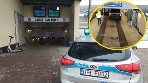 35-latka myślala, że wjeżdża na parking podziemny, a wjechała do przejścia podziemnego