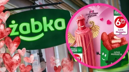 Tego jeszcze nie próbowałeś! Żabka wypuściła różowe fast-foody na Walentynki