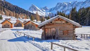 Malownicza dolina w sercu Dolomitów. Raj nie tylko dla narciarzy