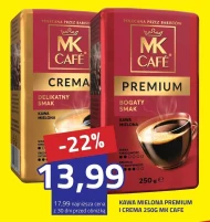 Kawa mielona MK Cafe