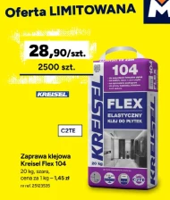 Klej elastyczny do płytek Kreisel