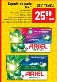 Kapsułki do prania Ariel