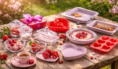 Walentynkowe naczynia w Netto – ceny Cię zaskoczą