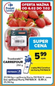 Truskawki Carrefour
