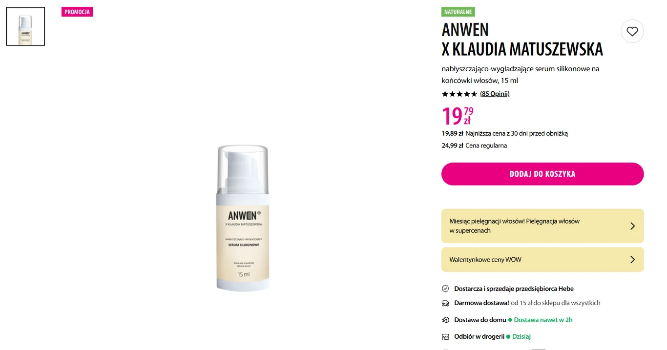 Serum do końcówek, które zbiera świetne opinie Serum do końcówek, które zbiera świetne opinie