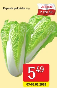 Kapusta pekińska Polski