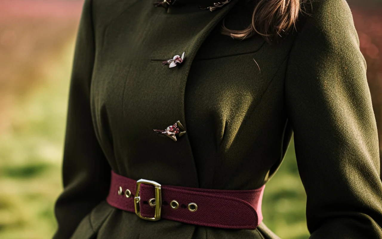 Modny pasek to świetna ozdoba do zimowych stylizacji