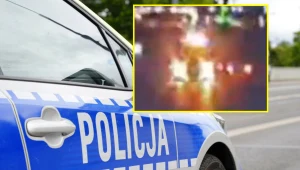 Pijany jechał pod prąd na drodze ekspresowej S7. / Fot. KPP w Nidzicy