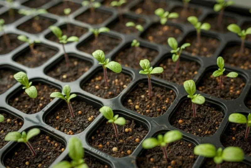 Przed umieszczeniem rozsady na parapecie warto sprawdzić temperaturę