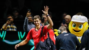 27 asów w meczu Hurkacza. Rozstawiony zawodnik odpadł w ATP Montpellier