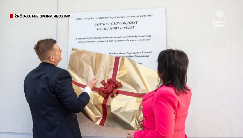 "Wydarzenia": Tablica pochwalna dla wójta. W tekst wkradł się jednak błąd