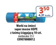 Worki na śmieci Mocne