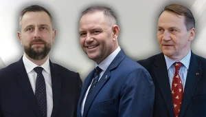 Karol Nawrocki, Władysław Kosiniak-Kamysz i Radosław Sikorski w czołówce rankingu zaufania