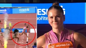 Rekord Skrzyszowskiej, a później finał. Dziki taniec Amerykanki na mecie