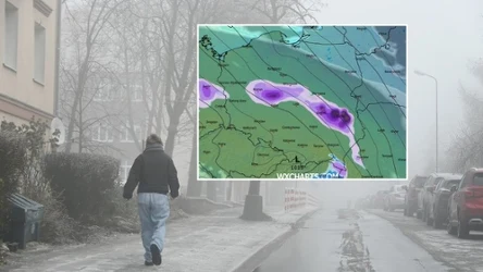 Północ będzie mroźna i śnieżna, a południe kraju cieplejsze i deszczowe. Tam w wielu miejscach trzeba uważać na gołoledź