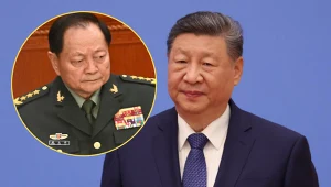 Kryzys kadrowy w Chinach. Na zdj. generał Zhang Youxia oraz chiński przywódca Xi Jinping