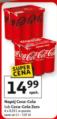 Napój Coca-Cola