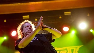 Denis "Snake" Bélanger (Voivod) w akcji