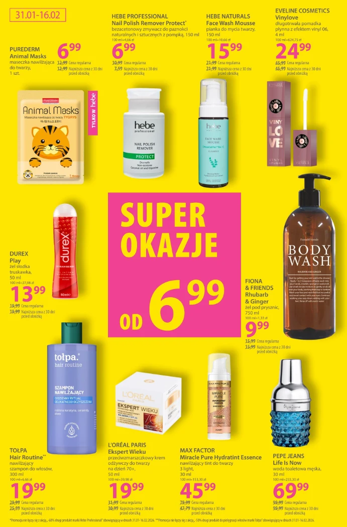Hebe odpala „Super Okazje”! Hity od 6,99 zł