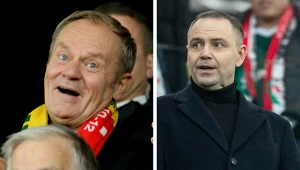 Kibice ryknęli do Nawrockiego. I uderzyli w Tuska. A teraz taka reakcja