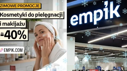 Empik przecenia pielęgnację i makijaż. Rabaty do -40%