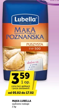 Борошно Lubella