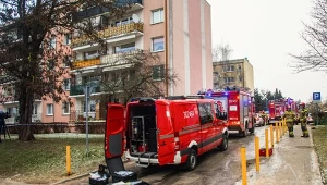 Pożar w bloku przy ul. Wróblewskiego w Gorzowie Wielkopolskim. Nieoficjalnie znamy przyczynę